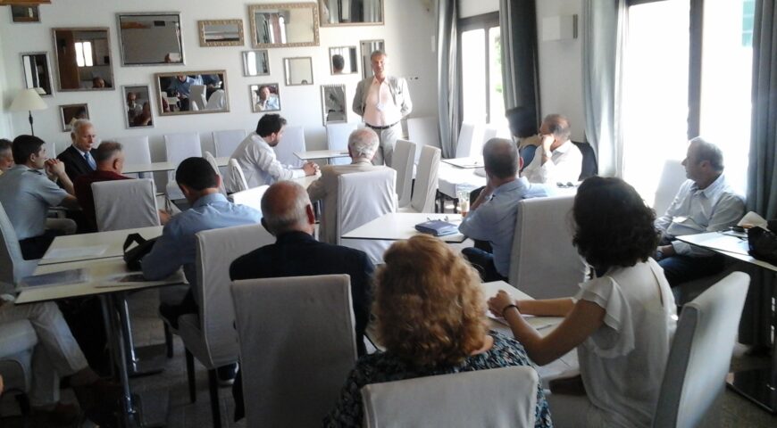 Αναστάσιος Μπασαράς: Ολοκληρώθηκε, με μεγάλη επιτυχία, το Σεμινάριο ‘ Management, Logistics, Economics and Energy Fundamentals’ , στην Πορταριά Βόλου από 30/5-2/6/2018.