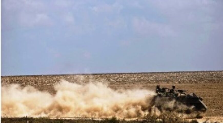 2014-07-22.  Πέμπτη ημέρα της χερσαίας εισβολής στη Γάζα