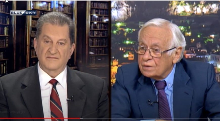 Ο κ. Καραφωτιάς στο Blue Sky με τον κ. Μαρδά στα  ΠΡΟΣΩΠΙΚΑ ΔΕΔΟΜΕΝΑ 08-04-22