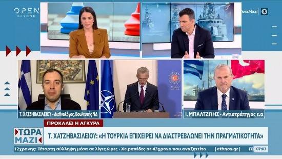 Ι. Μπαλτζώης και Τ. Χατζηβασιλείου για τα ελληνοτουρκικά και την πιθανότητα θερμού επεισοδίου