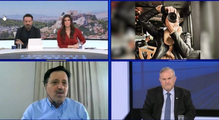 Ο Ιωάννης Μπαλτζώης στο Action 24 μαζί με το Σάββα Καλεντερίδη