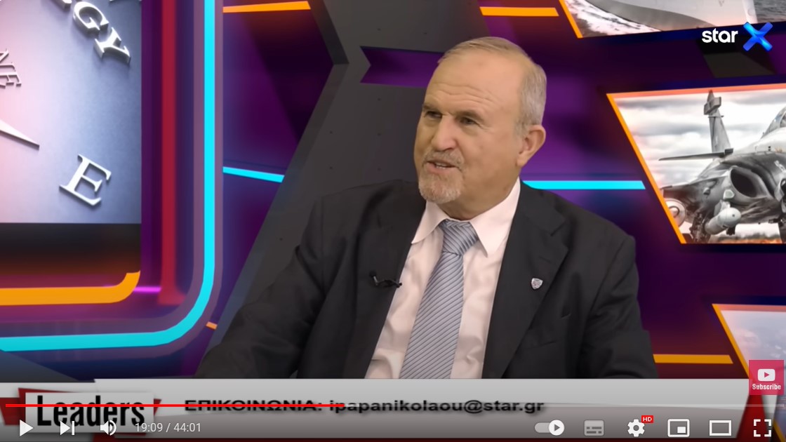 Ο Ι. Μπαλτζώης στο Leaders ομιλεί για τον πόλεμο στο Ισραήλ