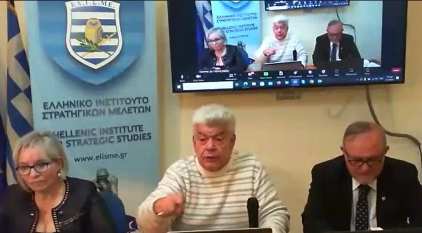 Ο Δρ. Γιάννης Μάζης ομιλεί για την τρέχουσα κατάσταση στην Ανατολική Μεσόγειο