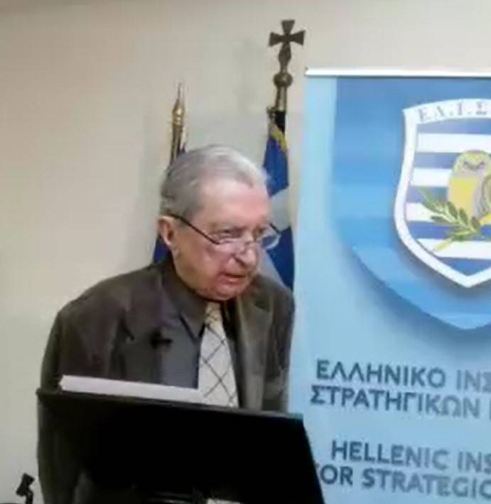 Η ομιλία του Καθηγητή Αντ. Παναγιωτόπουλου “Πυρήνας και Στρατηγική” για το ΕΛΙΣΜΕ με συντονισμό του Πρέσβη ε.τ. Αλέξανδρου Μαλλιά της 27.3.2024