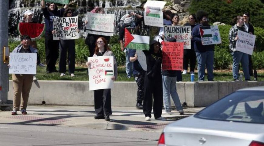 Pro-Palestinian protesters are backed by a surprising source: Biden’s biggest donors