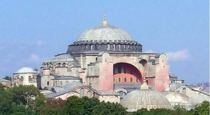 ΛΙΓΗ ΝΤΡΟΠΗ κ. ΕΡΝΤΟΓΑΝ! ΑΠΟ ΠΟΙΟΝ ΑΠΕΛΕΥΘΕΡΩΣΑΤΕ ΤΗΝ ΑΓΙΑ ΣΟΦΙΑ; ΑΠΟ ΤΟΝ ΕΑΥΤΟ ΣΑΣ;!