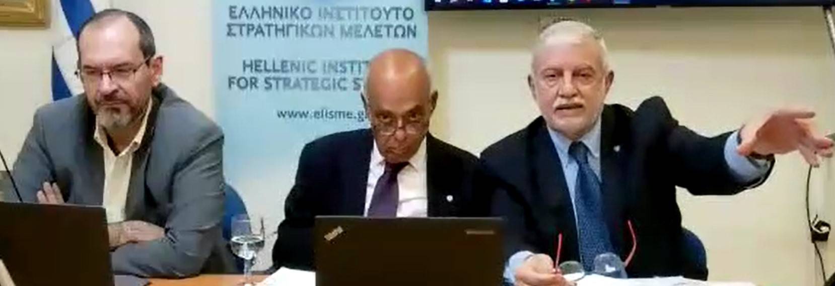 Η εσπερίδα “Ναυτικές Δυνάμεις – Ναυτική Ισχύς” του ΕΛΙΣΜΕ με τους Β.Μαρτζούκο και Κ. Κύπριο