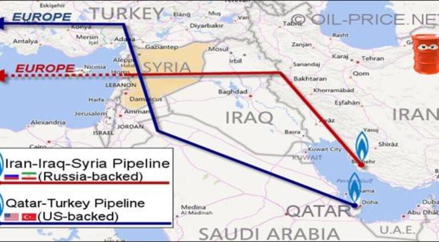Τα Αίτια Καταστροφής της Συρία: Ο Ανταγωνισμός των Αγωγών Φυσικού Αερίου.
