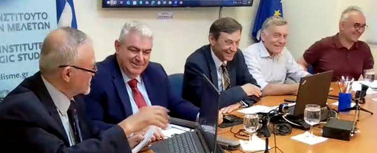 Εσπερίδα ΕΛΙΣΜΕ για την “Εξέλιξη των Χερσαίων Επιχειρήσεων στην Ουκρανία” με Κ.Γρίβα, Κ.Γκίνη, Ι.Δέλλα, Δ.Κυριάκο