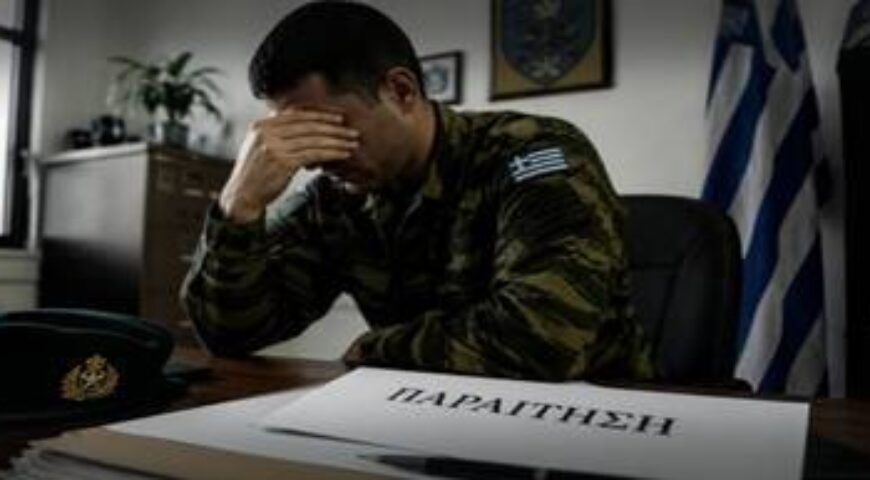 Γιατί παραιτούνται οι Έλληνες στρατιωτικοί.