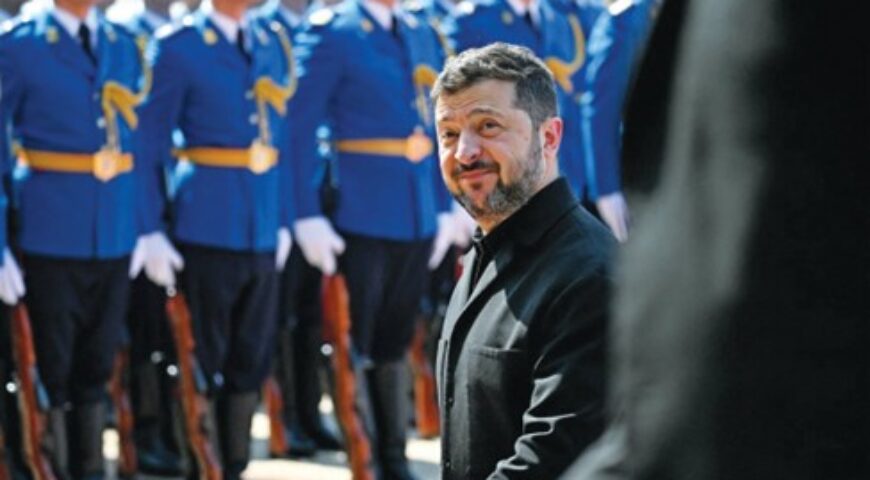 Γιατί δεν πέφτει ο Ζελένσκι.